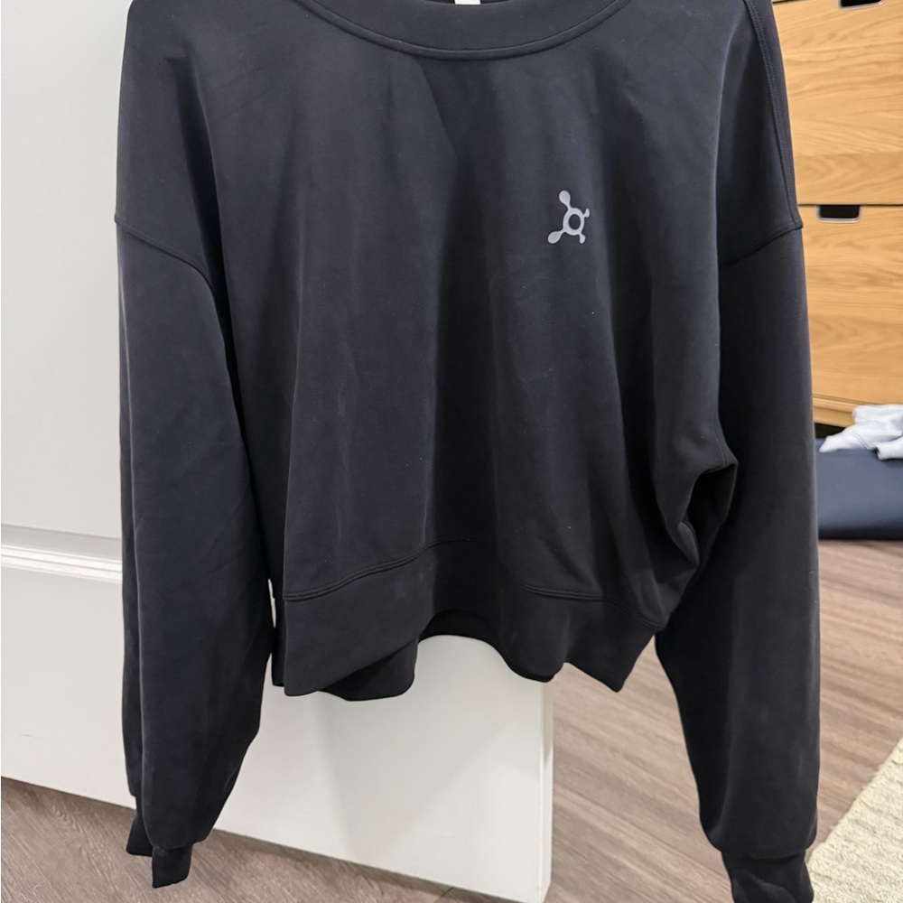 Lululemon x Orangetheory softstreme oversized cropped crew